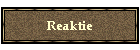 Reaktie